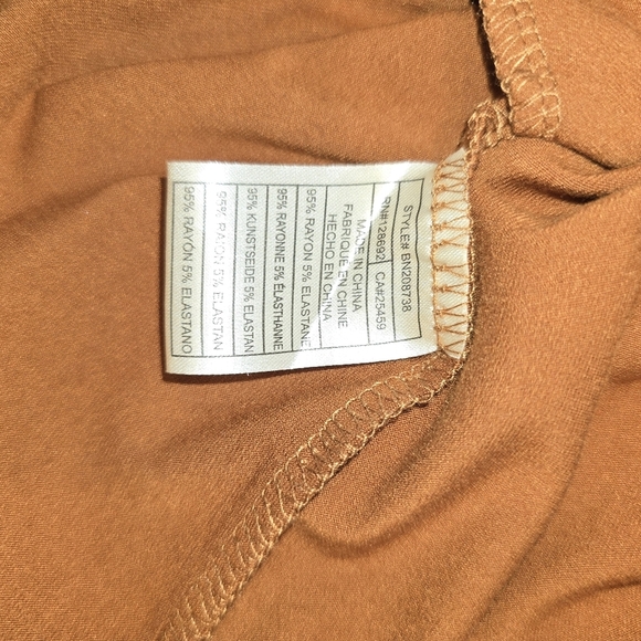 Burnt Orange Steve Madden Dress Size Xl Nwt - Picture 12 of 12